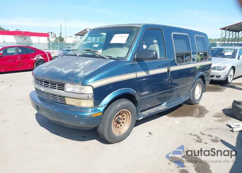 1998 Chevrolet Astro Upfitter Pkg. из США, поврежденный, VIN 1GBDM19W1WB192081